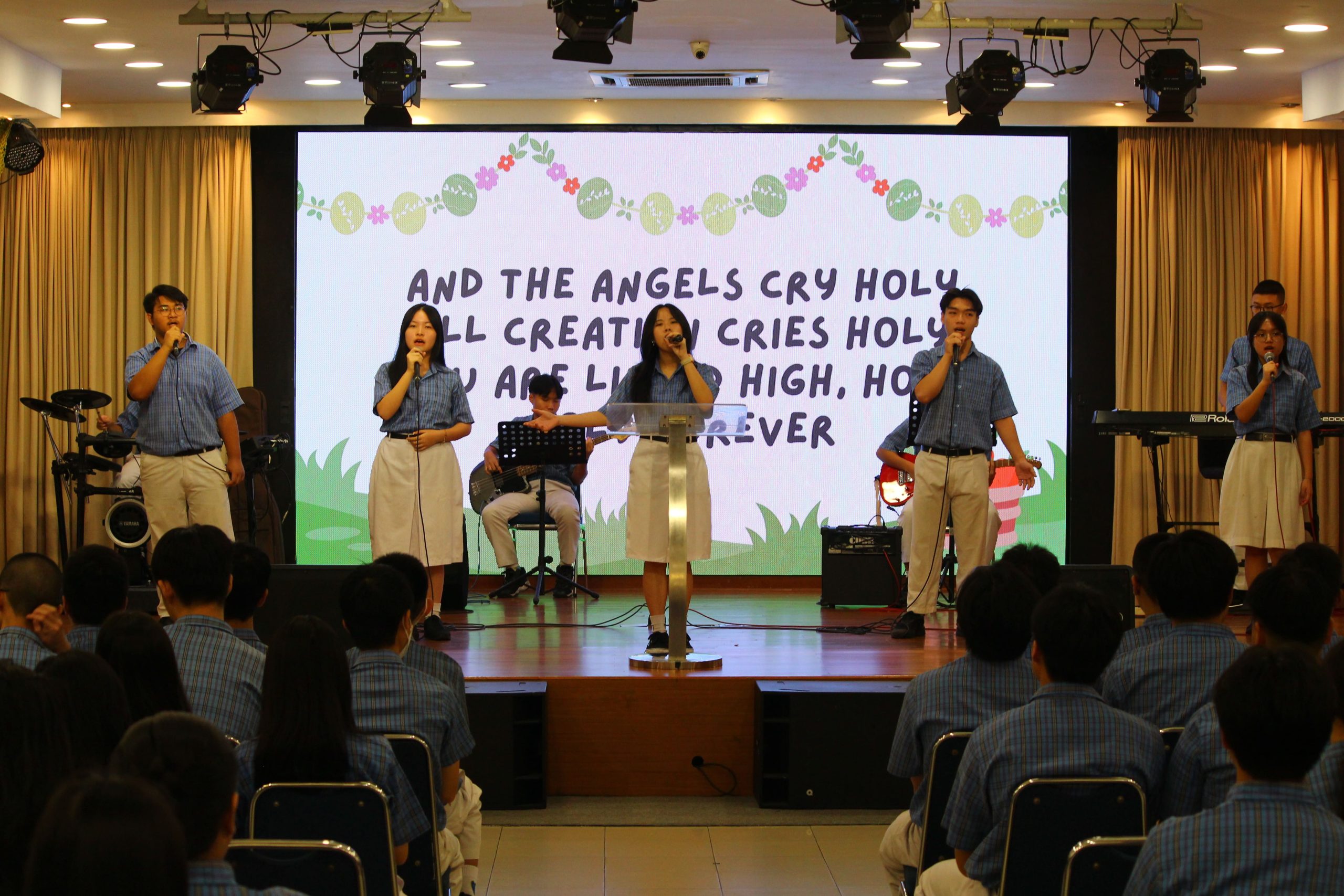 Perayaan Paskah SMA Methodist